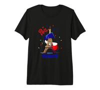 Vive La France - I Love Paris Eiffel Tower Graphic Design T-Shirt Haut de Gamme