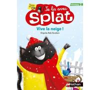Splat - Vive la neige ! - Je lis avec Splat - CP Niveau 2 - Dès 6 ans