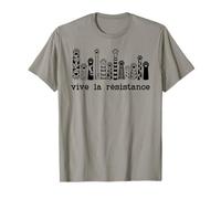 Vive La Resistance Protest Sign,Resist Cat Paw Womens Rights T-Shirt