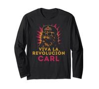 Vive la révolution Carl Funny Cat Manche Longue
