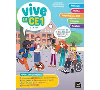 Vive le CE1 - 7 / 8 ans: Cahier de révision et d'entraînement toutes matières
