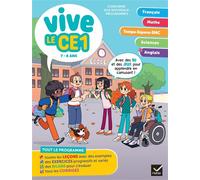 Vive le CE1 – 7/8 ans : Cahier de révision et d'entraînement toutes matières – Hatier