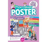 Vive le CE1 - Mon cahier poster Toutes les notions clés du programme en un coup d'oeil ! - Julien Ledoux - Hatier - broché - Scolaire / Universitaire