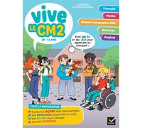 Vive le CM2 - 10 / 11 ans Cahier de révision et d'entraînement toutes matières - Evelyne Barge - Hatier - broché - Scolaire / Universitaire