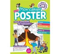 Vive le CM2 - Mon cahier poster Toutes les notions clés du programme en un coup d'oeil ! - Julien Ledoux - Hatier - broché - Scolaire / Universitaire