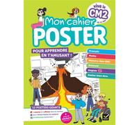 Vive le CM2 - Mon cahier poster Toutes les notions clés du programme en un coup d'oeil ! - Julien Ledoux - Hatier - broché - Scolaire / Universitaire