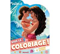 Disney Vaiana 2 - Vive le coloriage ! (Vaiana et sa soeur) - + stickers offerts