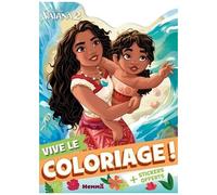 Vive Le Coloriage ! Vaiana 2 - + Stickers Offerts