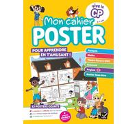 Vive le CP – Mon cahier poster : Toutes les notions clés du programme en un coup d'œil ! – Hatier