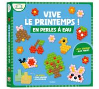 Pauline Lebreton – Vive le printemps ! en perles à eau – Le kit complet avec 600 perles – Fleurus