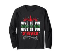 Vive le vent vive le vin d'hiver humour citation fan apéro Manche Longue