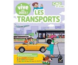 Vive les docs - Les transports - CM2 Valérie Videau (Auteur), Yllya (Auteur)