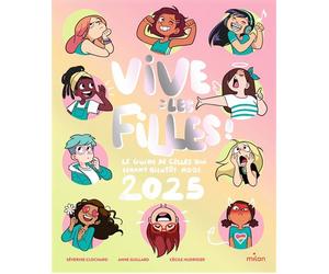 Vive les filles ! 2025 - Séverine Clochard - Milan Eds - cartonné - Document jeunesse