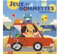 Vive Les Vacances ! - Jeux Avec Gommettes Repositionnables