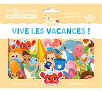 Vive les vacances ! - Ma pochette de gommettes repositionnables 80 gommettes - dès 3 ans - Giorgia Baldini - Merci Les Livres - broché - Livre-jeu