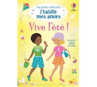 Vive l'été ! - Ma petite collection J'habille mes amies - Dès 3 ans - Fiona Watt - Usborne - broché - Document jeunesse