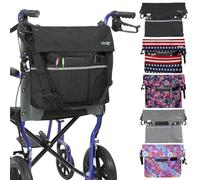 Vive Sac pour Fauteuil Roulant Accessoire de Rangement pour Fauteuil Roulant pour Transporter des Articles en Vrac et Accessoires - Sac à Dos de Voyage pour Homme, Femme, Handicap, Personnes âgées