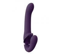 Vive Satu Vibromasseur à Ceinture 23 Cm Pourpre