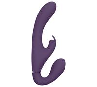 Vive Suki - gode vibrant sans harnais - silicone violet