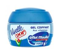 Vivelle Dop Gel Coiffant Aux Vitamines Effet Mouillé Force 5 Extra-Longue Durée 150ml (Lot De 3)