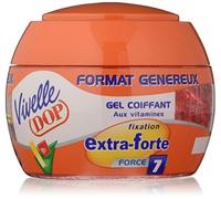 VIVELLE DOP Gel Coiffant aux Vitamines Fixation Extra-Forte Force 7 Format Généreux 200 ml - Lot de 3