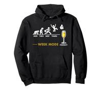 Vivement Le W nd - Semaine Type - Humour Champagne Sweat à Capuche