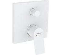 hansgrohe mitigeur bain-douche à encastrer, blanc mat