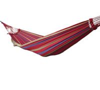 Vivere BRAZ111 Hamac brésilien simple en coton, Multicolore - Regal Red