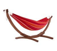 Vivere C8SPCT-36 Double hamac Coton avec Solide Support en pin - Mimosa