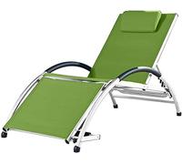 Vivere DKDSUN-GA Dockside Sun Lounger Green Apple 170 x 67 x 84 cm