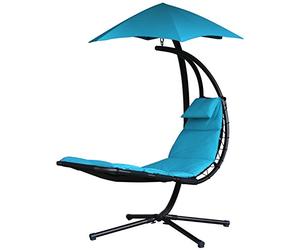 Vivere DREAM-TT Rêveuse Originale Chaise Suspendue Acier Turquoise 187 x 104 x 213 cm