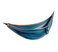 Vivere Hamac en Maille Polyester - Double - Bleu/Orange
