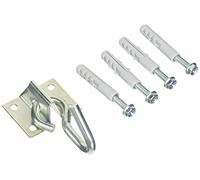 Vivere HOOK1 Crochet pour Hamac Simple Argenté