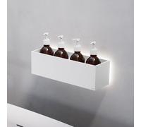 Viverso AGA Design U Tablette avec distributeur de savon et éclairage, AU2440WM#Set8,
