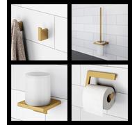 Viverso x add Ensemble d’accessoires de salle de bains 4 en 1, VA3000BG+VA2100BG+VA1100BG+VA4000BG,