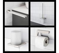 Viverso x add Ensemble d’accessoires de salle de bains 4 en 1, VA3000BN+VA2100BN+VA1100BN+VA4300BN,