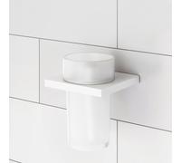 Viverso x add Gobelet porte-brosse à dents avec support mural, VU5000XX+VA1400MW,