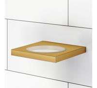 Viverso x add Support mural pour distributeur de savon, porte-savon, gobelet et insert en silicone, VA1400BG,