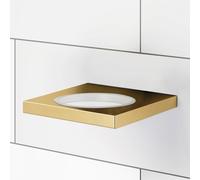 Viverso x add Support mural pour distributeur de savon, porte-savon, gobelet et tablette en silicone, VA1400PG,