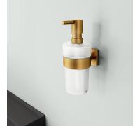 Viverso x cube Distributeur de savon Ø 72 H: 181 P: 117 mm, montage mural, VC1000BG,