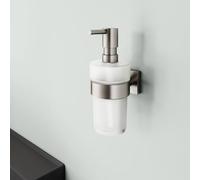 Viverso x cube Distributeur de savon Ø 72 H: 181 P: 117 mm, montage mural, VC1000BN,