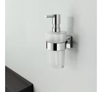 Viverso x cube Distributeur de savon Ø 72 H: 181 P: 117 mm, montage mural, VC1000CR,