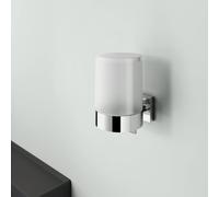 Viverso x cube Distributeur de savon Ø 77,5 H: 126 P: 105 mm, montage mural, VC1100CR,