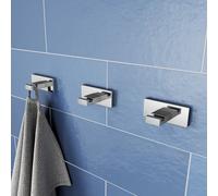 Viverso x evolution Crochet simple porte-serviettes de toilette, VS4000CR,