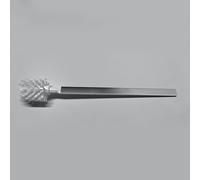 Viverso x evolution Tête de brosse WC, taille S, blanche et angulaire, manche long, VS9720CR,