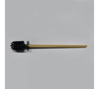 Viverso x match Tête de brosse WC taille S, noire et ronde, manche long, VU9700BG,