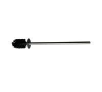 Viverso x match Tête de brosse WC taille S, noire et ronde, manche long, VX9700BS,
