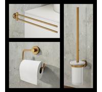 Viverso x sense Ensemble d’accessoires de salle de bains 3 en 1, VR3000BG+VR2100BG+VR4400BG,