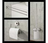 Viverso x sense Ensemble d’accessoires de salle de bains 3 en 1, VR3000BN+VR2100BN+VR4400BN,