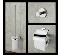 Viverso x sense Ensemble d’accessoires de salle de bains 3 en 1, VR3000CR+VR2000CR+VR4000CR,